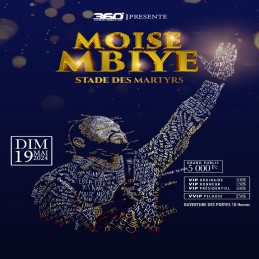 Concert Moïse MBIYE au...